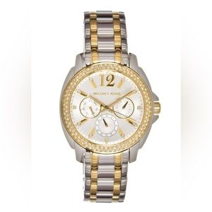 Michael Kors Cameron Silver & Gold Watch